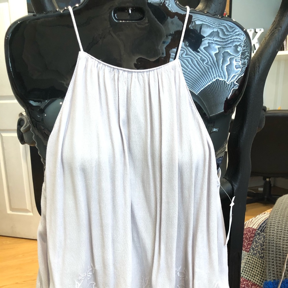 Semi halter top
